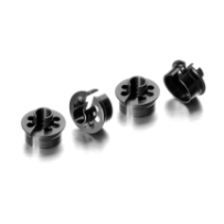 Xray alu shock spring retaining collar -2mm (4) X368022