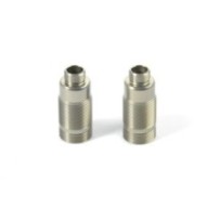 Xray alu front shock body - hard coated - v2 (2) X368120