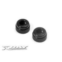 Xray alu lower shock body cap (2) X368140