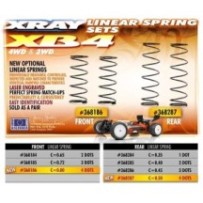 Xray rear spring-set - 4 dots (2) X368287