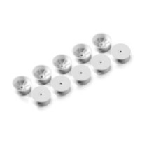 Xray 4wd front wheel aerodisk with 12mm hex ifmar - white - hard (10) X369902-h