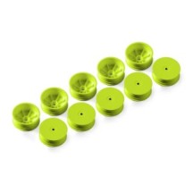 Xray 4wd front wheel aerodisk with 12mm hex ifmar - yellow - hard (10) X369902-y