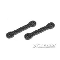 Xray X10 graphite 2.5mm mounting plate risers (2) X371050