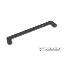 Xray X10 link rear brace - graphite 2.5mm X371071