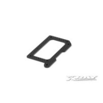 Xray graphite 2.5mm rear pod lower plate X371141