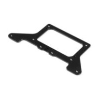Xray X12'23 alu rear pod lower plate 2.0mm - 7075 t6 X371162