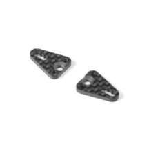 Xray carbon plate for 2 pins for side link (2) X371187