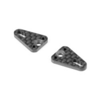 Xray X1 carbon plate for side link with 2 pins (2) X371188