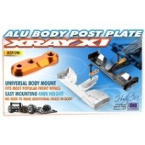 Xray X1 alu body post plate X371290