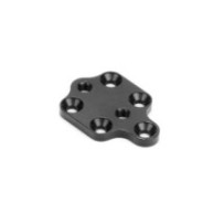 Xray X1 alu ball-bearing anti-roll bar holder plate - black X371291