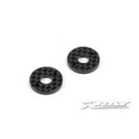 Xray X10 graphite 2.5mm shim for 6mm body post (2) X371349