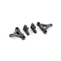 Xray composite front upper arm mount - right - graphite X372012