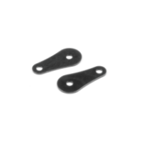 Xray X10'22 steel lower suspension arm brace (2) X372109