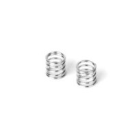 Xray front coil spring for 4mm pin c1.8-2.0 - silver (2) X372187