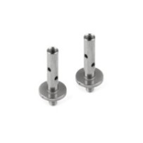 Xray X12 kingpin 4mm with holes - 1.5° 1 dot - nickel coated (2) X372262