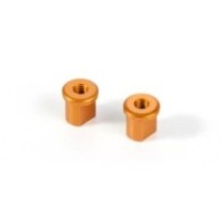 Xray alu eccentric bushing 0.0mm - orange (2) X372316-o