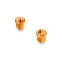 Xray alu eccentric bushing 1.0mm - orange (2) X372318-o