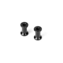Xray alu rear brace mount 10.5mm - black (2) X373075