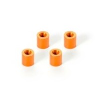 Xray alu stand m3 6x6.4mm - orange (4) X373121-o