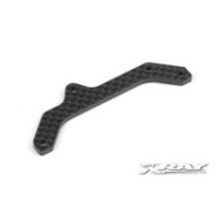 Xray link rear pod upper plate - graphite 2.5mm X373541