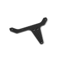 Xray X12'14 rear pod upper plate - graphite 2.5mm X373543