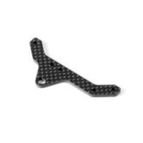 Xray X10'16 rear pod upper plate - graphite 2.5mm X373547
