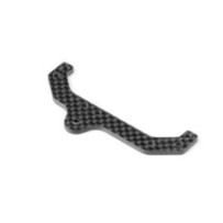 Xray X1'21 rear pod upper plate - graphite 2.5mm X373554