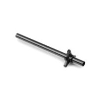 Xray X12 rear solid axle shaft - shorter - lightweight - hudy spring steel X375023