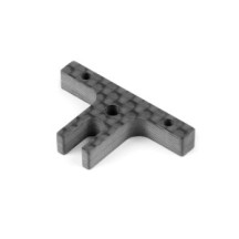 Xray X1 carbon middle battery backstop for 1-piece chassis X376136