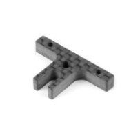 Xray X1 carbon middle battery backstop for 1-piece chassis X376136