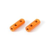 Xray X12 alu servo mount - orange (2) X376259-o