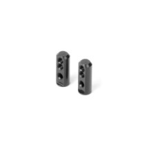 Xray X12'21 alu servo mount - black (2) X376263