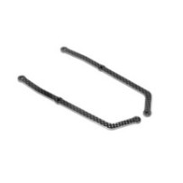 Xray X12'21 side brace - graphite 2.5mm - right & left X376320
