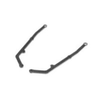Xray X12'23 graphite side brace 2.5mm - right & left X376330
