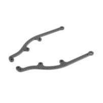 Xray X1'24 side brace - graphite 2.5mm (2) X376332