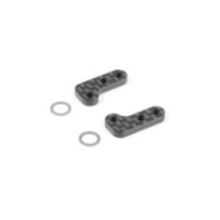 Xray X1'24 side brace arm - graphite 2.5mm (2) X376333