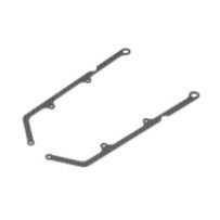 Xray X12 carbon side brace for 1-piece chassis 1.0mm (2) X376335-l