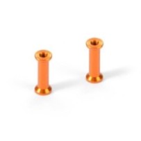 Xray alu mount 18.0mm - orange (2) X376365-o