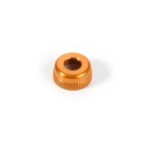 Xray alu shock body cap - lower - orange X378030-o