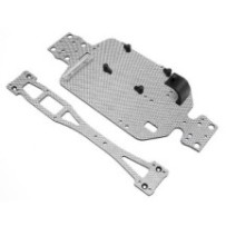 Xray graphite micro truck conversion set silver X381172