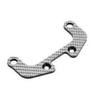 Xray rear body post holder - graphite - silv X381342