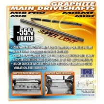 Xray graphite main driveshaft m18 m18pro X385511