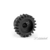Xray steel pinion gear 21t : 48 X385621