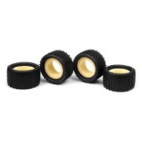 Xray micro monster truck tire & insert thrax (4+4) X389620