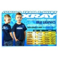 Xray junior team t-shirt (9/11 - 134-146cm) X395019xl