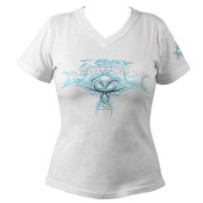 Xray team lady t-shirt white (l) X395030l