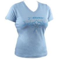 Xray team lady t-shirt light blue (l) X395031l