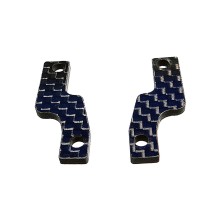 Placas soporte traseras carbono 2.3 mm H41062