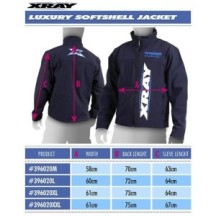 Xray luxury softshell jacket (m) X396020m