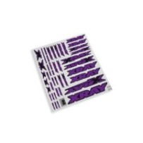 Xray sticker for body purple X397313